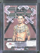 2025 Topps Finest UFC - Red/Black Vapor Refractors Max Holloway 45 /20 UFC