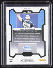 2024 Panini Prizm WWE - Under Card Red Prizms Karl Anderson 196 /99 Wrestling