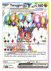 Tatsugiri ex 226/191 - Pokemon SV08: Surging Sparks - Full Art Secret Rare (NM)