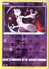 Mewtwo Reverse Holo Rare SWSH: Crown Zenith 059/159 NM