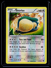 Snorlax Reverse Holo XY - Fates Collide 77/124 NM