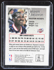 1996-97 Finest Hakeem Olajuwon 63 Basketball Houston Rockets