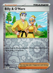 Billy & O'Nare JTG Reverse Holo NM