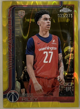 Will Riley Topps Chrome - Yellow RayWave Refractor 271 NM