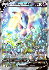 Galarian Rapidash V Ultra Rare SWSH06: Chilling Reign 168/198 NM