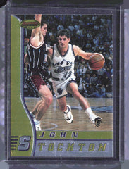 1996-97 Bowman's Best John Stockton 30 Basketball Utah Jazz
