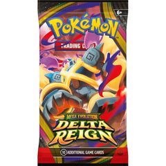 Pokemon TCG Mega Evolution Delta Reign booster pack art