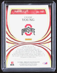 2020 Panini Immaculate Collection Collegiate Chase Young Rookie Auto 101 /99