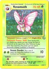 Venomoth (13) Holo Rare Jungle 13/64 LP