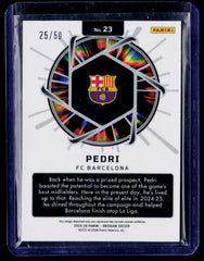 Pedri 2026 panini obsidian /50 23 NM