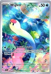 Wiglett Illustration Rare SV01: Scarlet & Violet Base Set 206/198 NM