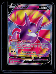 Crobat V (Full Art) Holo SWSH03: Darkness Ablaze 182/189 NM