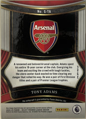 Tony Adams Panini Prizm Premier League - Signatures S-TA NM (Back)