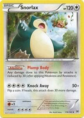 Snorlax Uncommon XY - BREAKthrough 118/162 NM