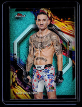 Max Holloway Topps Finest UFC - Aqua Glitter Refractors 181 NM