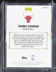 2025-26 Topps Chrome Update - Power Players Refractor Dennis Rodman PP-22