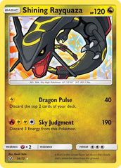 Shining Rayquaza Shiny Holo Rare Shining Legends 56/73 NM
