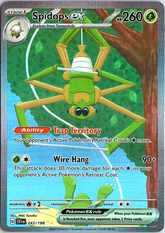 Spidops ex Special Illustration Rare SV01: Scarlet & Violet Base Set 243/198 NM