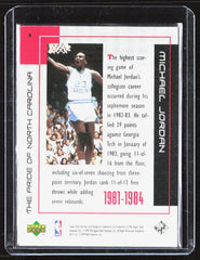 1999 Upper Deck Michael Jordan Career Collection Michael Jordan 9 Basketball