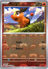 Tepig (Master Ball Pattern) Common SV: White Flare 011/086 NM