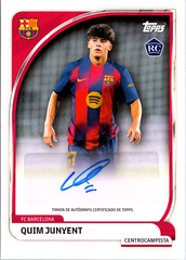 Quim Junyent Topps FC Barcelona Collector Tin - Autographs AU-QJ NM