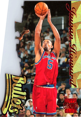 1996-97 Stadium Club - Fusion Juwan Howard F18 Washington Bullets