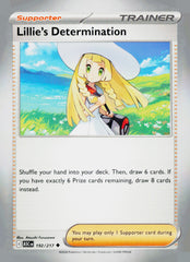 Lillie's Determination ASC 192/217 NM