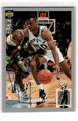 1994 Collector's Choice Silver Signatures David Robinson Card 50 Default Title