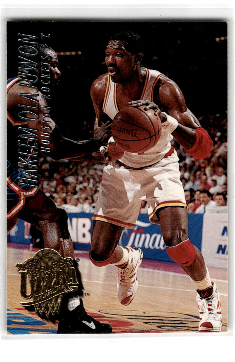 1994 Fleer Ultra Hakeem Olajuwon Card 69 Default Title