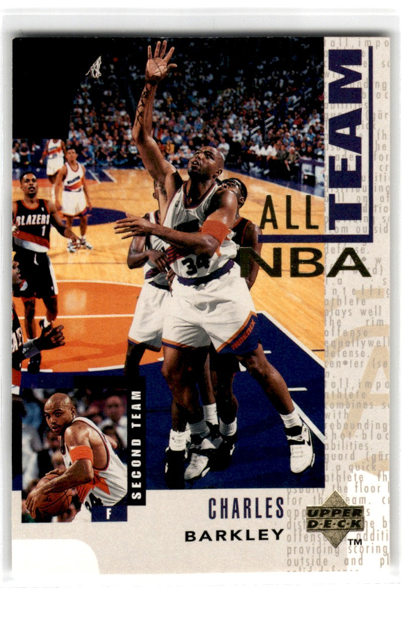 1994 Upper Deck All NBA Charles Barkley Card 17 Default Title