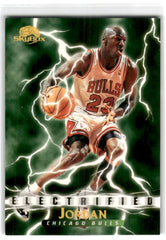 1995 Skybox Electrified Michael Jordan 278