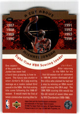 1996 Collector's Choice Jordan A Cut Above Michael Jordan CA2