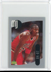 1998 Upper Deck Michael Jordan 14 Sticker