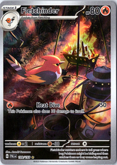 Fletchinder Illustration Rare SV02: Paldea Evolved 199/193 NM