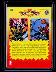 Larry Bird / Michael Jordan Upper Deck 510 NM