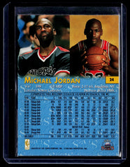 1996-97 Topps Stars Michael Jordan 24 Basketball Chicago Bulls
