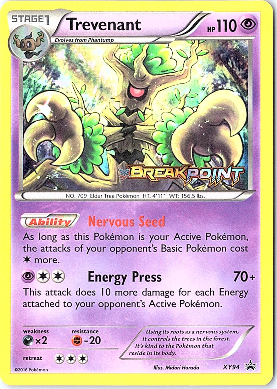 Trevenant (Prerelease) Promo XY Promos XY94 NM