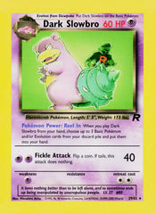 Dark Slowbro (29) Unlimited Team Rocket 29/82 LP