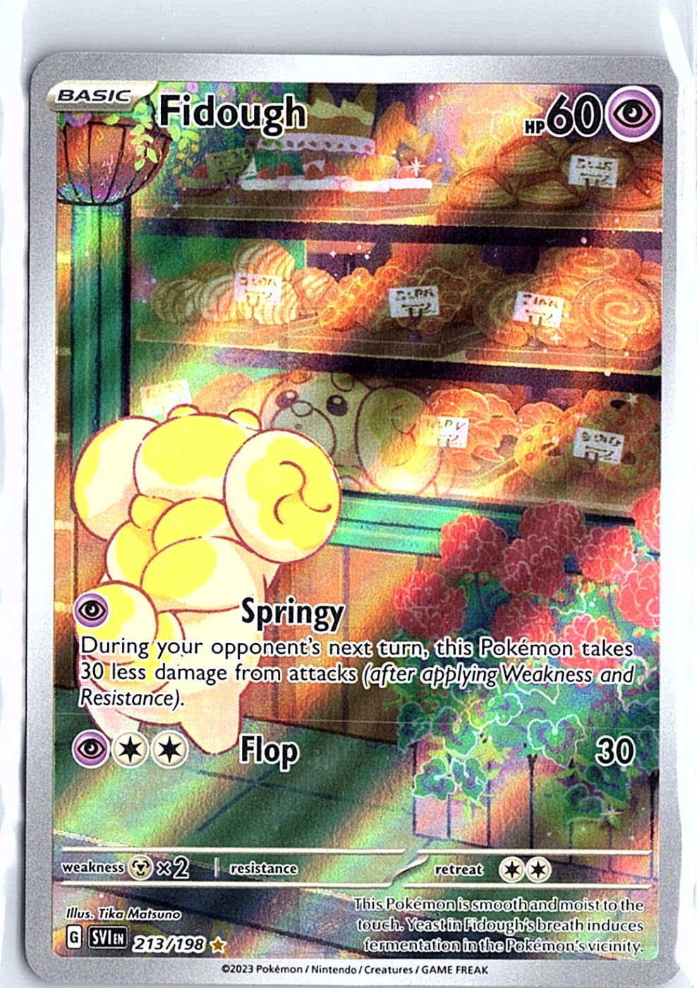 Fidough Illustration Rare SV01: Scarlet & Violet Base Set 213/198 NM