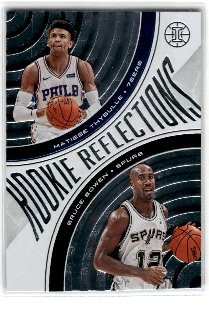 2019 Panini Illusions Rookie Reflections Bruce Bowen/Matisse Thybulle Card 20 Default Title