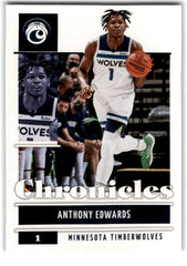 2021 Panini Chronicles Anthony Edwards Card 12 Default Title