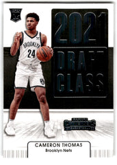 2021 Panini Contenders Draft Classic Collectors Club Gold Crown Cameron Thomas Card 27 Default Title