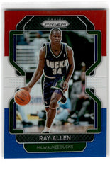 2021 Panini Prizm Red White Blue Ray Allen Card 251 Default Title