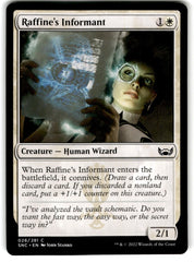 2022 MTG : Battle for Baldur's Gate Raffine's Informant Card 26 Default Title