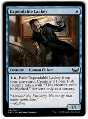 2022 MTG : Battle for Baldur's Gate Expendable Lackey Card 43 Default Title