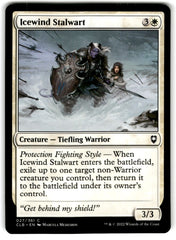2022 MTG Commander Legends Icewind Stalwart Card 27 Default Title