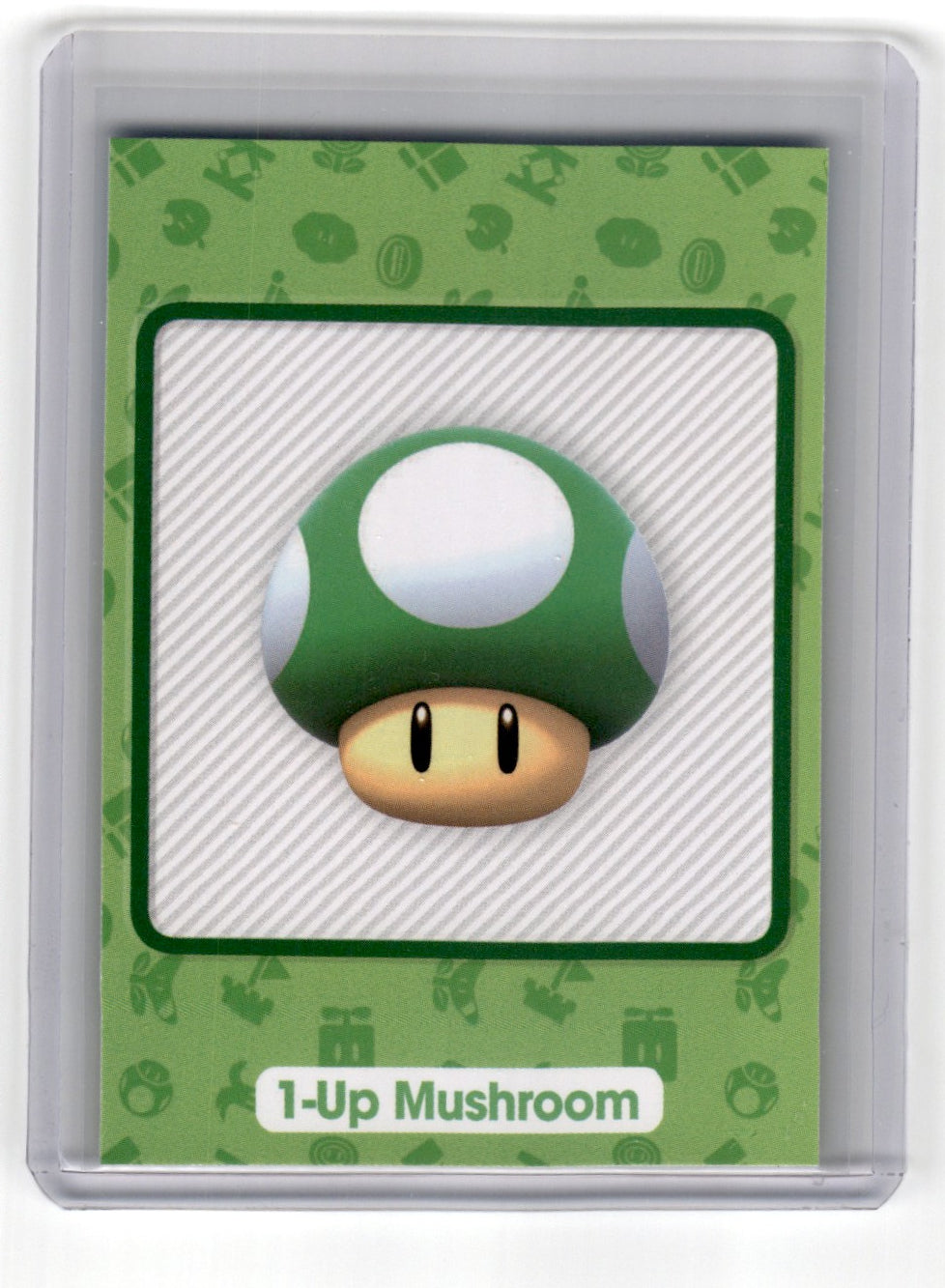 2022 Panini Super Mario Bros 1-Up Mushroom Card 128 Default Title