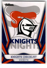 2023 NRL Traders Titanium Pearl Special Parallel Newcastle Knights Card PS071 Default Title