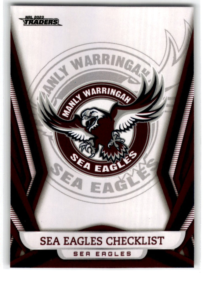 2023 NRL Traders Titanium Retirements Manly Sea Eagles Card PS051 Default Title