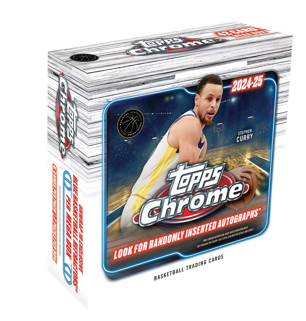 2024/25 Topps Chrome Basketball Mega Box
